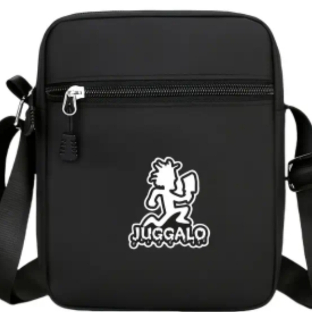☆New Black Juggalo/Hatchet Man Messenger/Shoulder Bag☆
